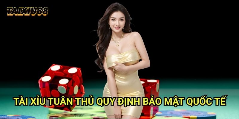 Chính sách bảo mật Tài xỉu - Cam kết bảo vệ thông tin người chơi 2 Tài xỉu tuân thủ quy định bảo mật quốc tế